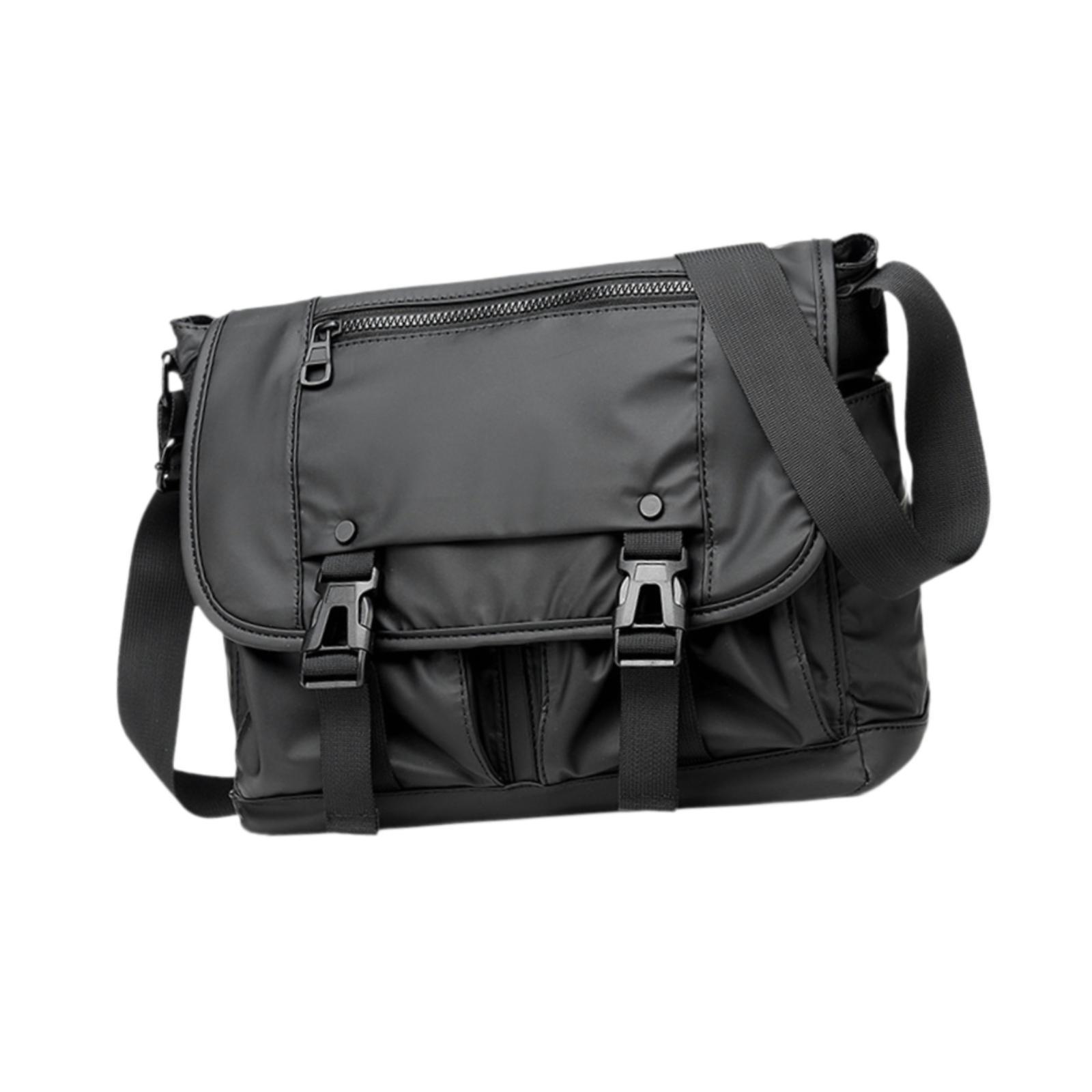 メッセンジャーバッグ 多層ポケット ナイロン製 軽量 トレン - Tote Bag Beach のレビューと価格